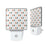 University of Miami Hurricanes Fashion Pattern Night Light 2-Pack