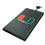 University of Miami Hurricanes Linen 5000mAh Flat Powerbank