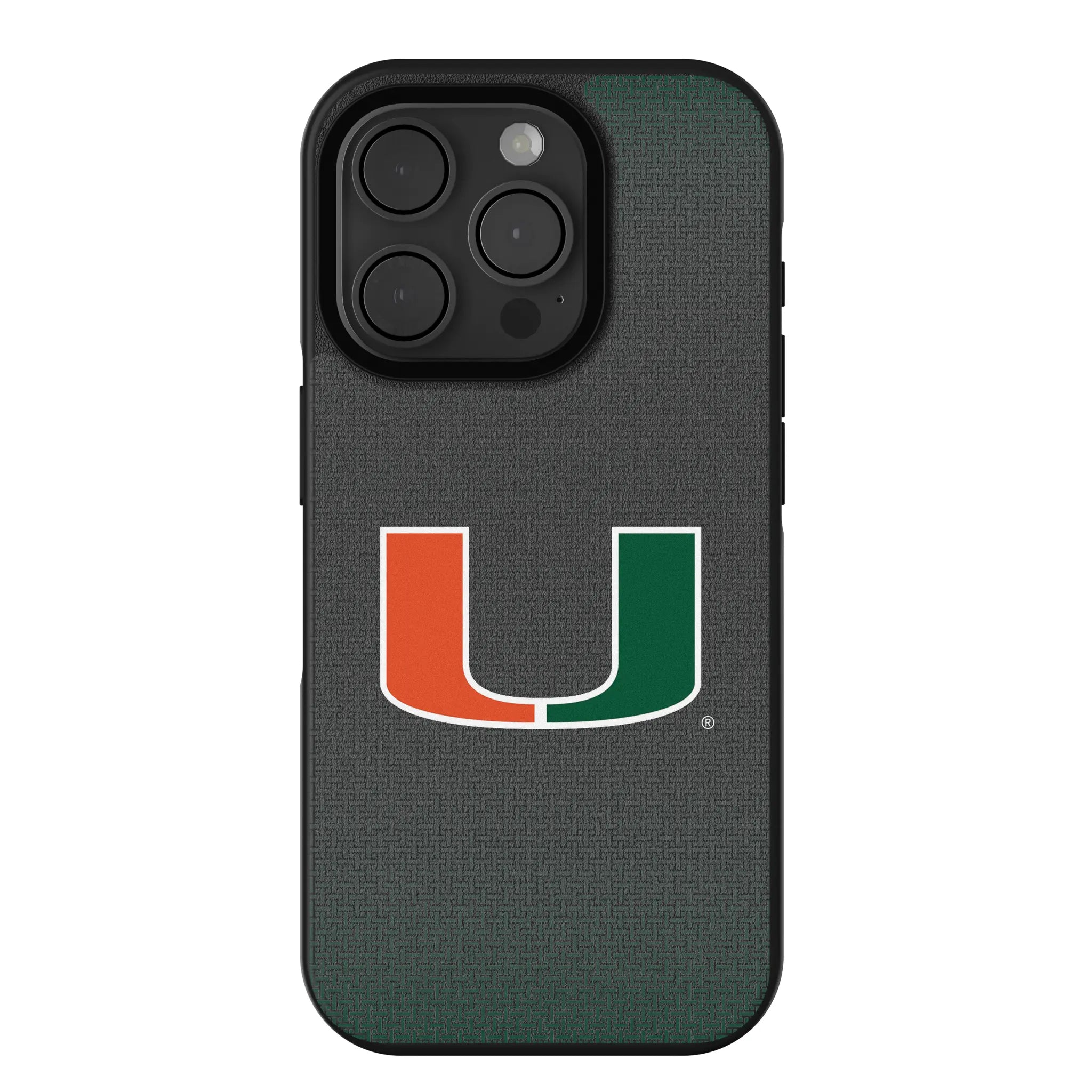 University of Miami Hurricanes Linen Bump Phone Case