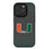 University of Miami Hurricanes Linen Bump Phone Case