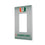 University of Miami Hurricanes Linen Hidden-Screw Light Switch Plate