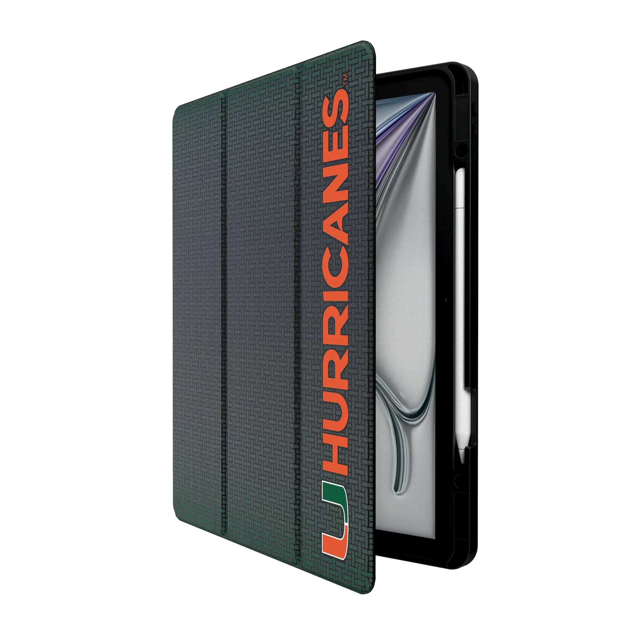 University of Miami Hurricanes Linen Tablet Case for Apple iPad