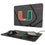 University of Miami Hurricanes Monocolor Tilt 15-Watt Wireless Charger and Mouse Pad