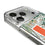 University of Miami Hurricanes Paisley Glitter Phone Case