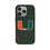 University of Miami Hurricanes Paisley MagSafe Compatible Phone Case for Apple iPhone
