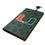 University of Miami Hurricanes Plaid 5000mAh Flat Powerbank