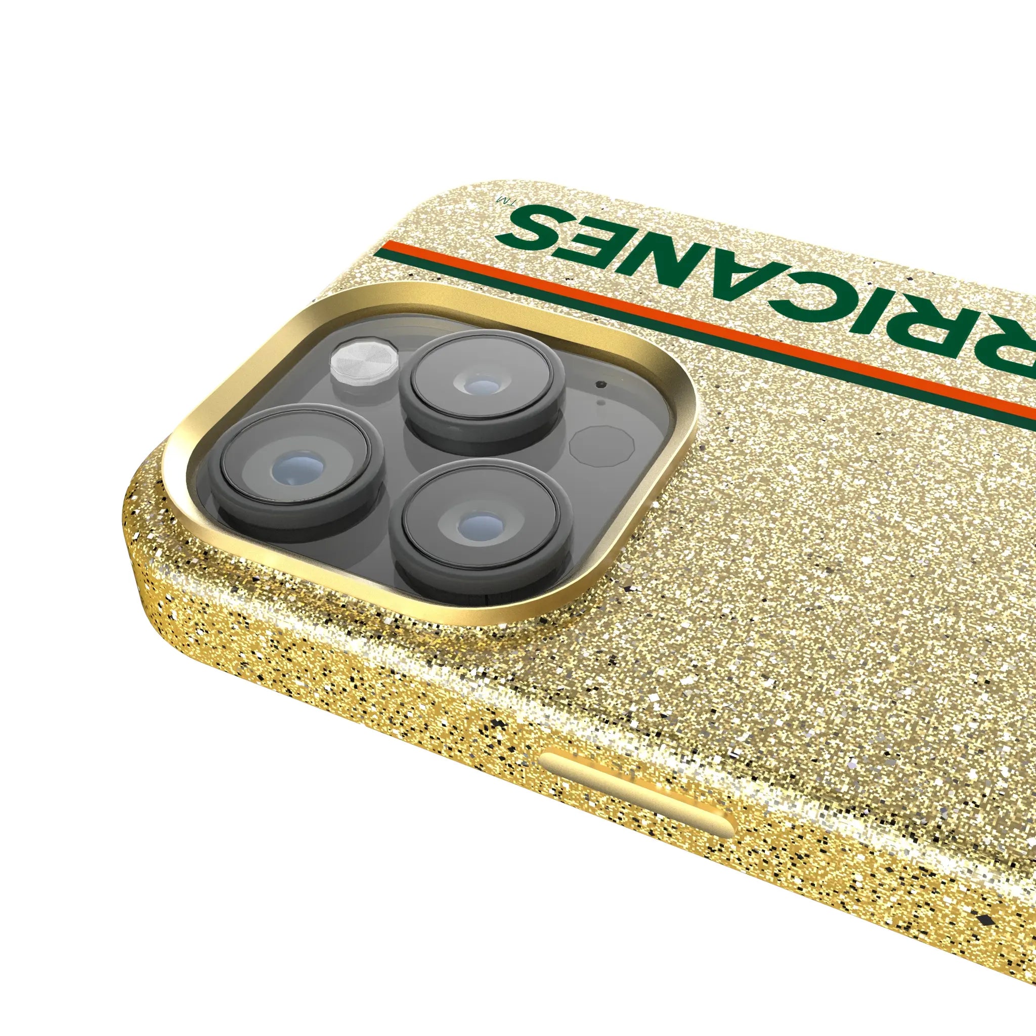 University of Miami Hurricanes Sidebar Bling Phone Case