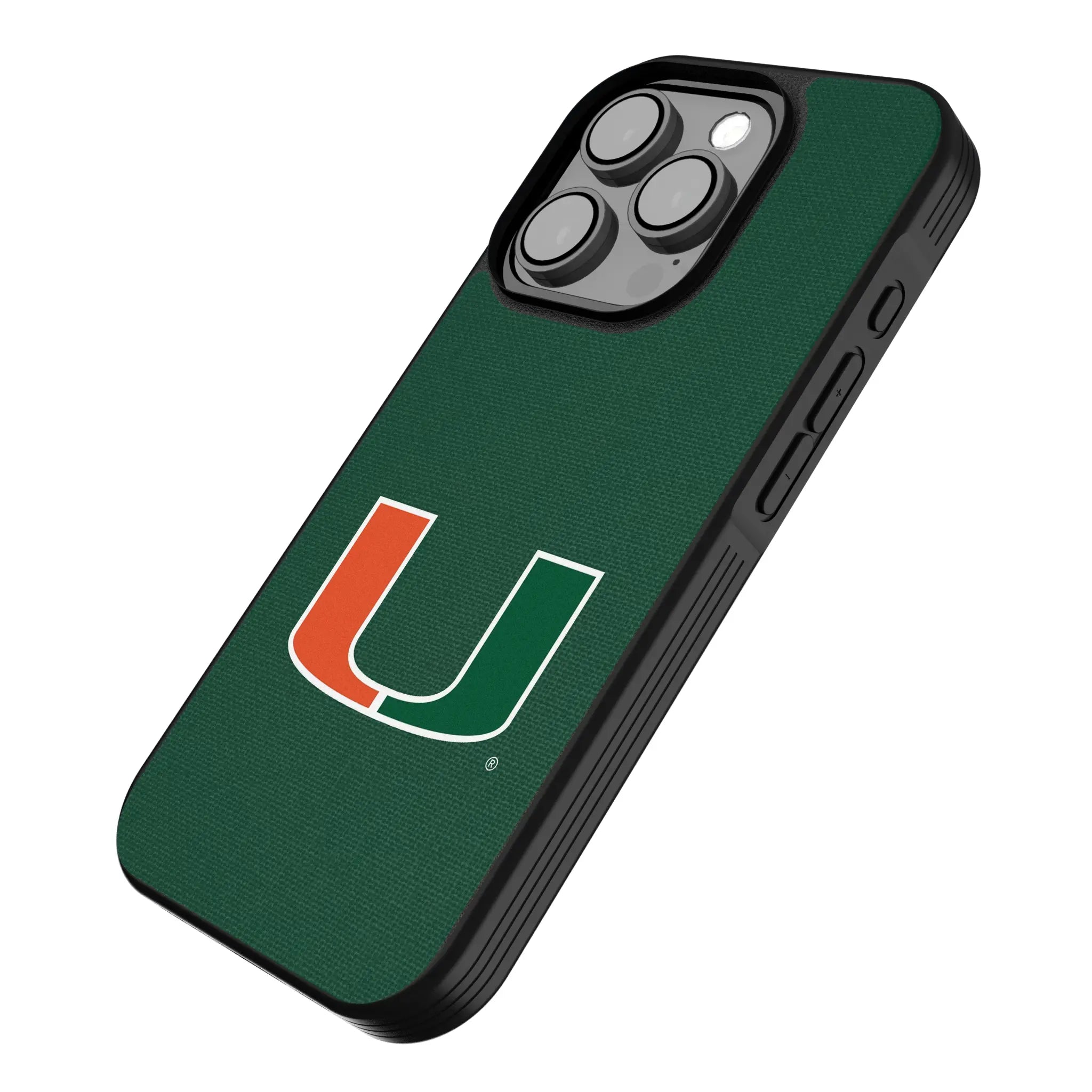 University of Miami Hurricanes Solid Bump Phone Case