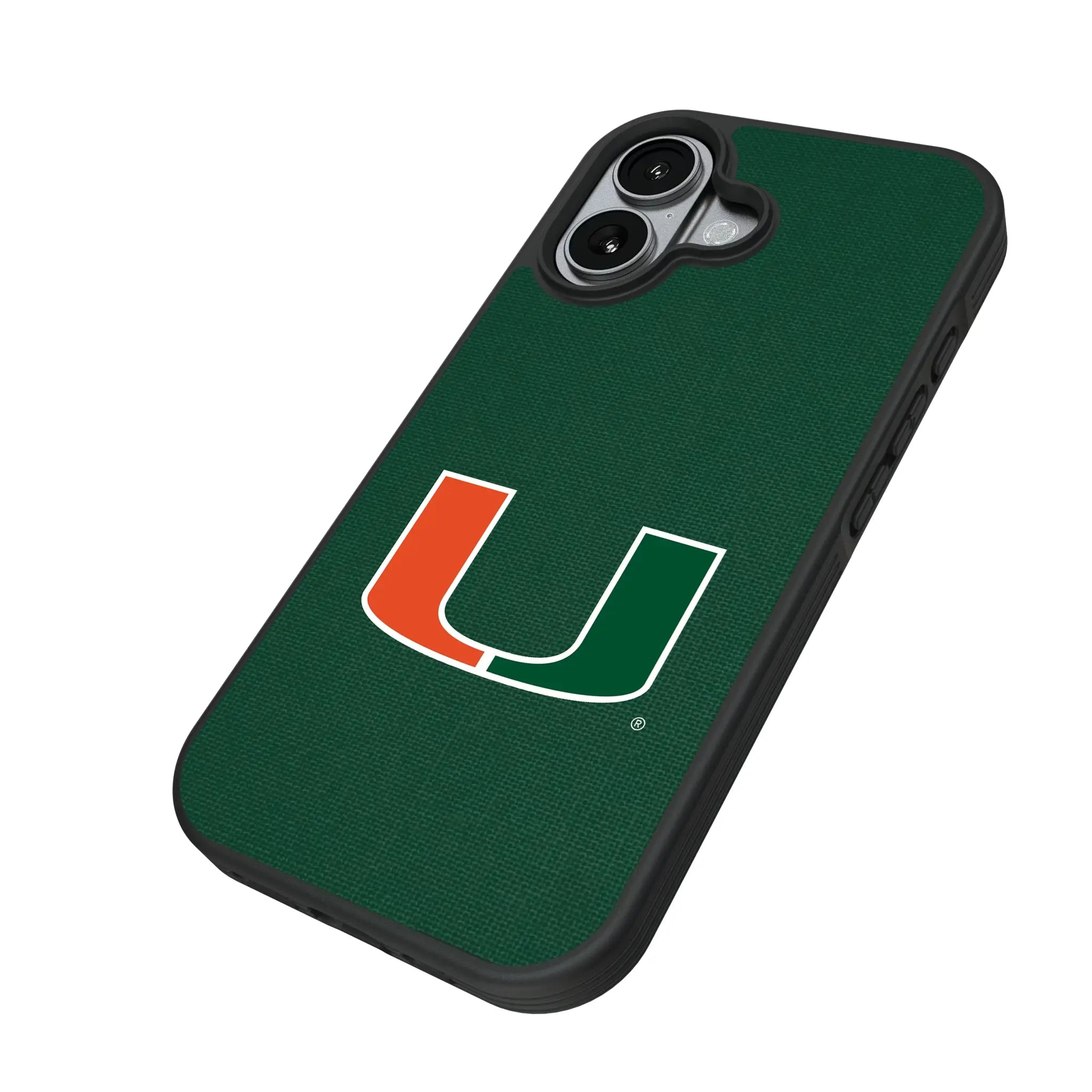 University of Miami Hurricanes Solid Bump Phone Case