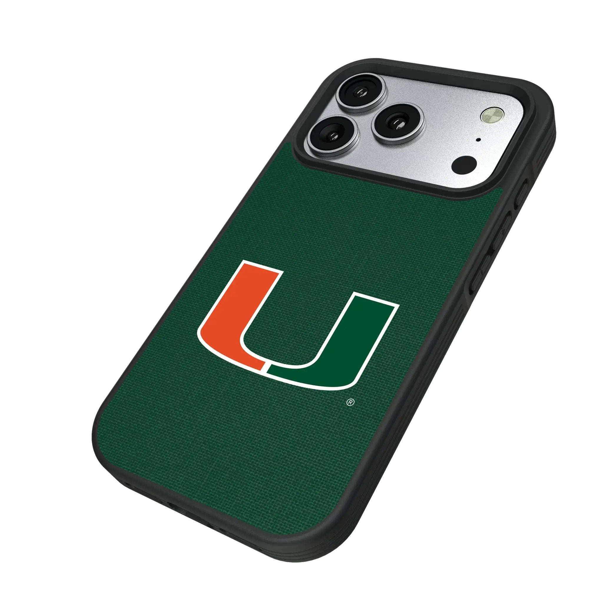 University of Miami Hurricanes Solid Bump Phone Case
