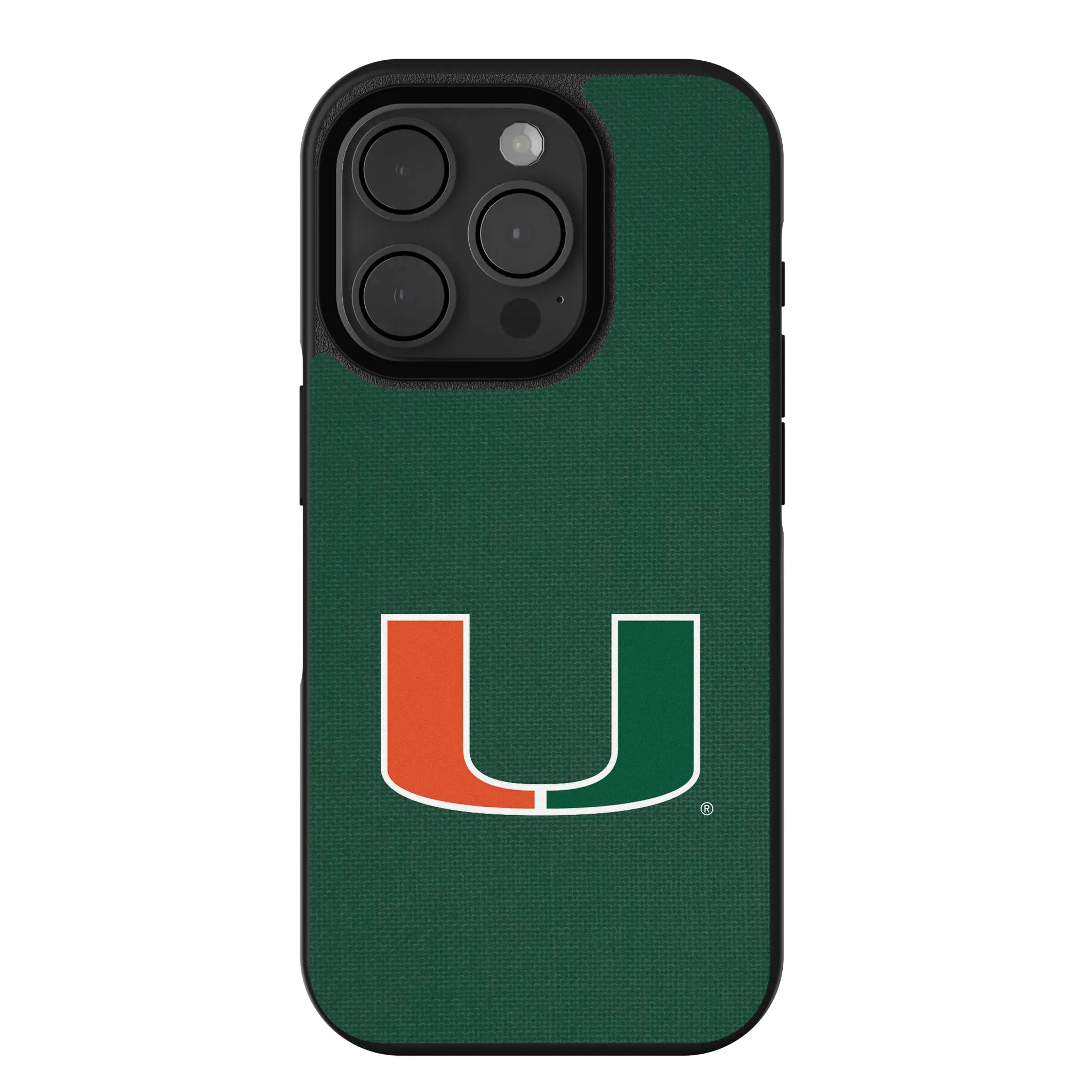 University of Miami Hurricanes Solid Bump Phone Case