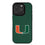 University of Miami Hurricanes Solid Bump Phone Case