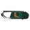 University of Miami Hurricanes Solid USB 32GB Clip Style Flash Drive