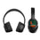 University of Miami Hurricanes Stripe Wireless Over-Ear BT Headphones With Case