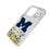 University of Michigan Wolverines Confetti Clear Phone Case for Apple iPhone