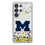 University of Michigan Wolverines Confetti Clear Phone Case for Samsung Galaxy