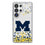 University of Michigan Wolverines Confetti Clear Phone Case for Samsung Galaxy