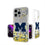 University of Michigan Wolverines Confetti Glitter Phone Case