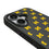 University of Michigan Wolverines Fashion Pattern Bump Phone Case for Apple iPhone