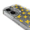 University of Michigan Wolverines Fashion Pattern Glitter Phone Case for Apple iPhone