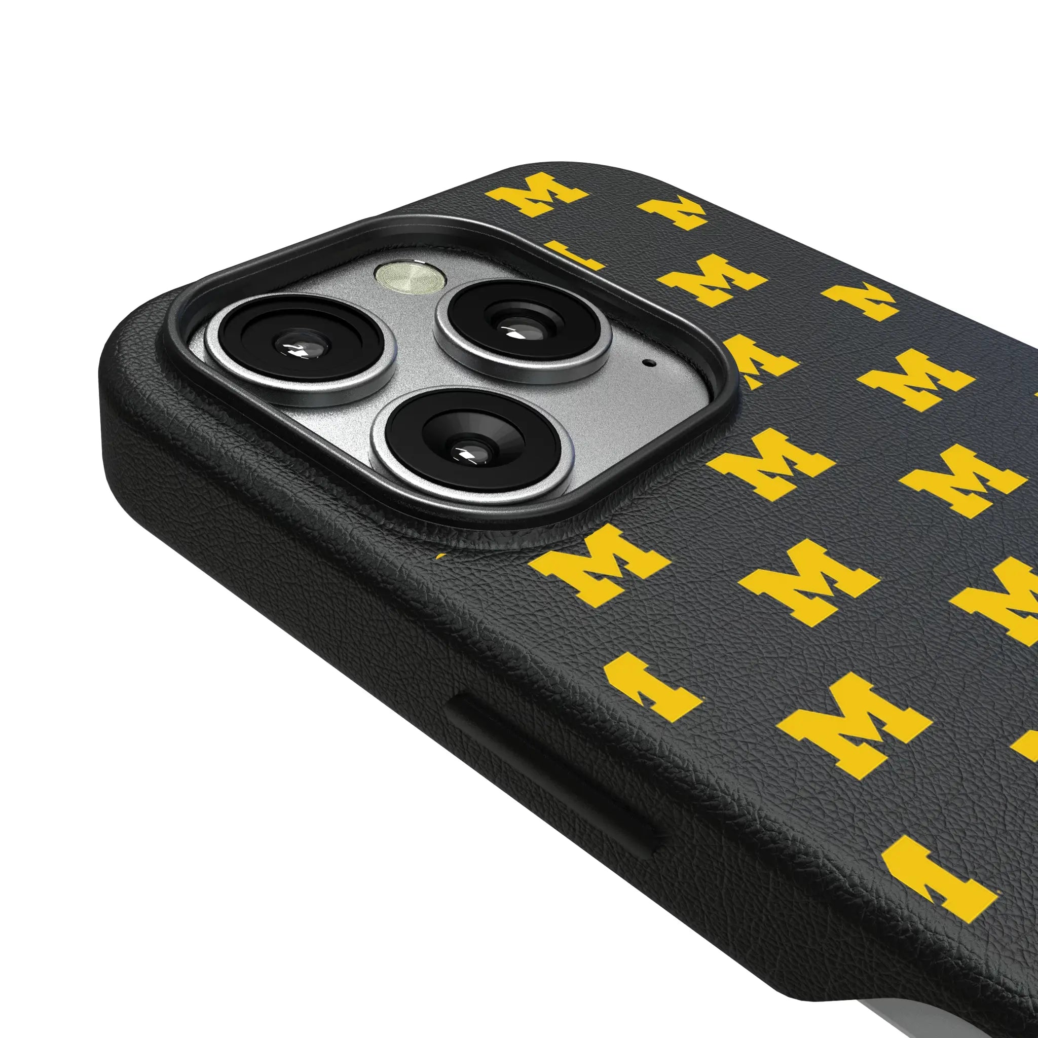 University of Michigan Wolverines Fashion Pattern MagSafe Compatible Phone Case for Apple iPhone
