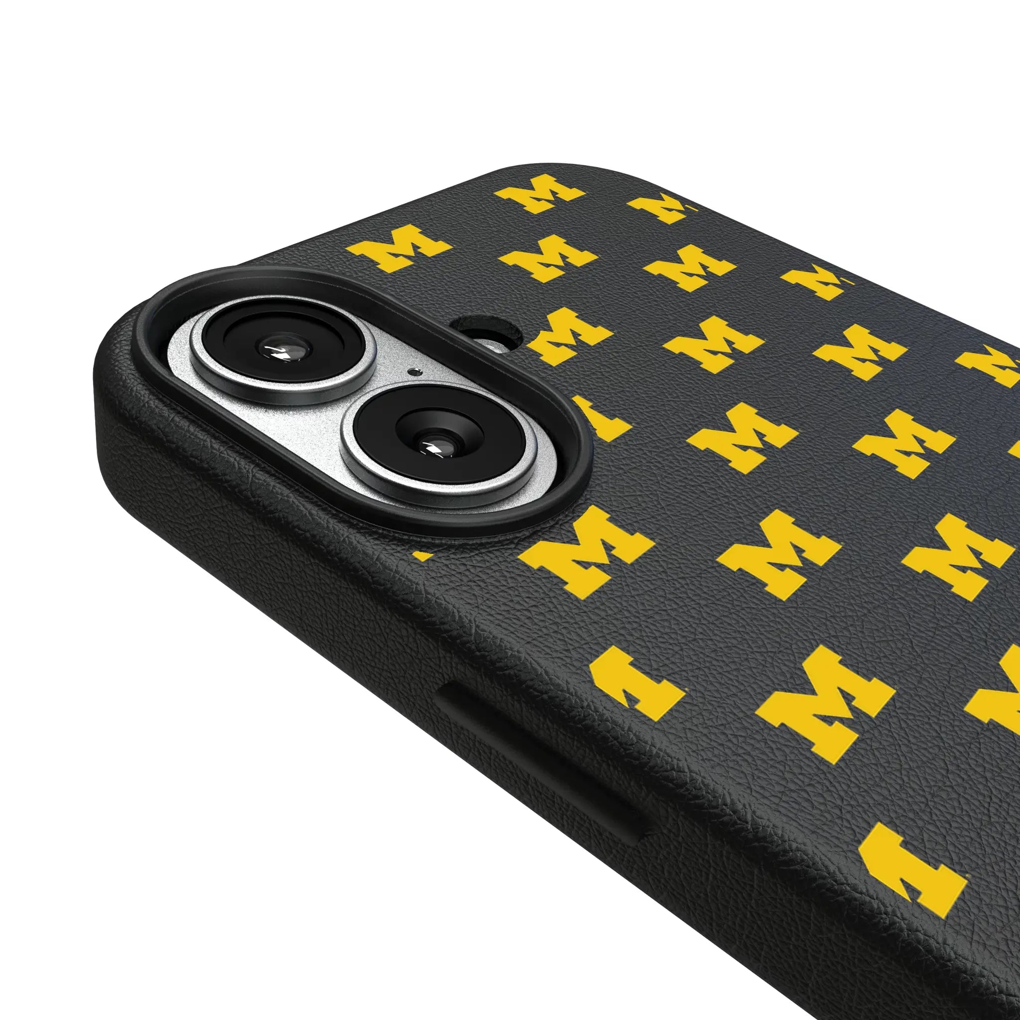 University of Michigan Wolverines Fashion Pattern MagSafe Compatible Phone Case for Apple iPhone