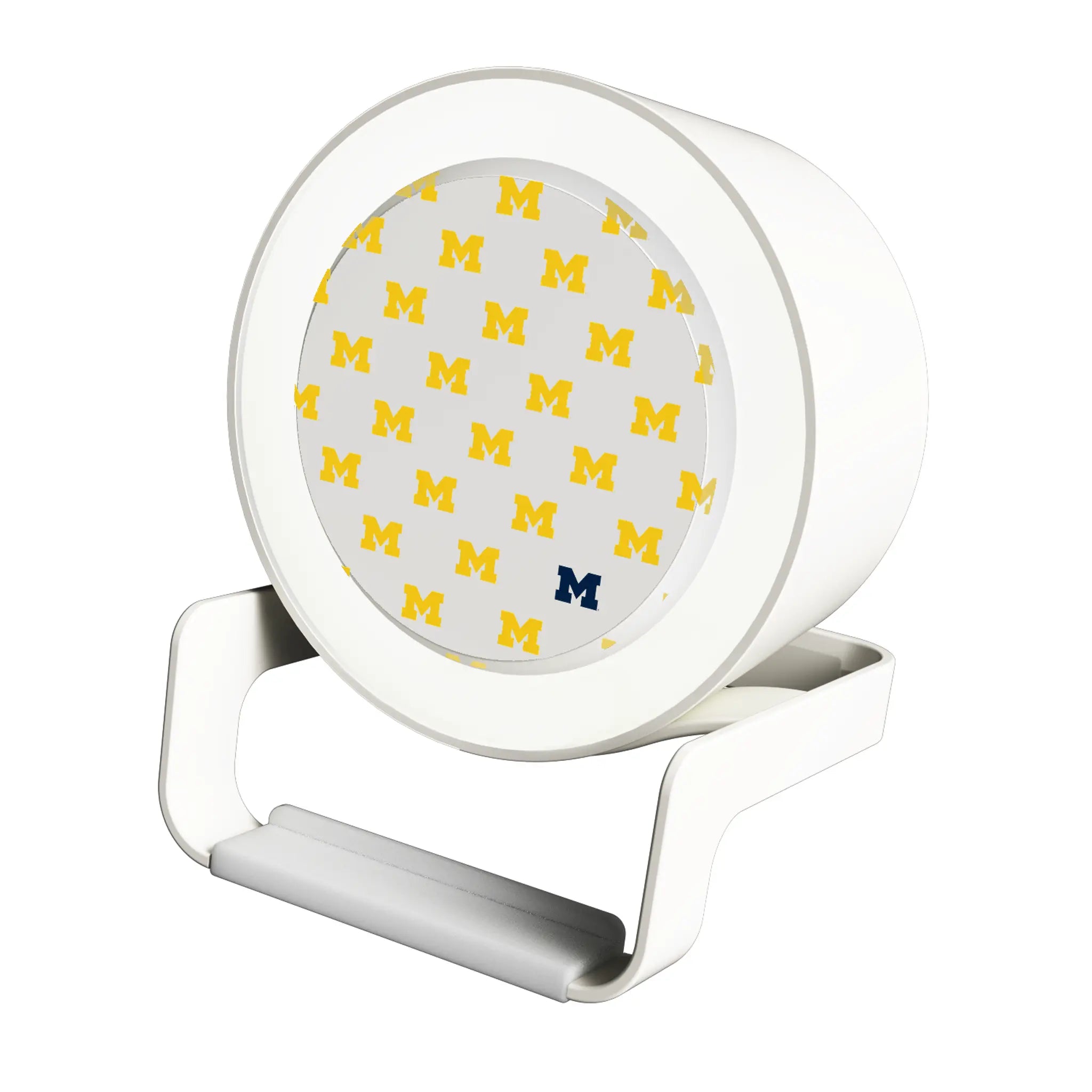 University of Michigan Wolverines Fashion Pattern Night Light Charger and Bluetooth Speaker