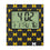 University of Michigan Wolverines Fashion Pattern Wall Clock
