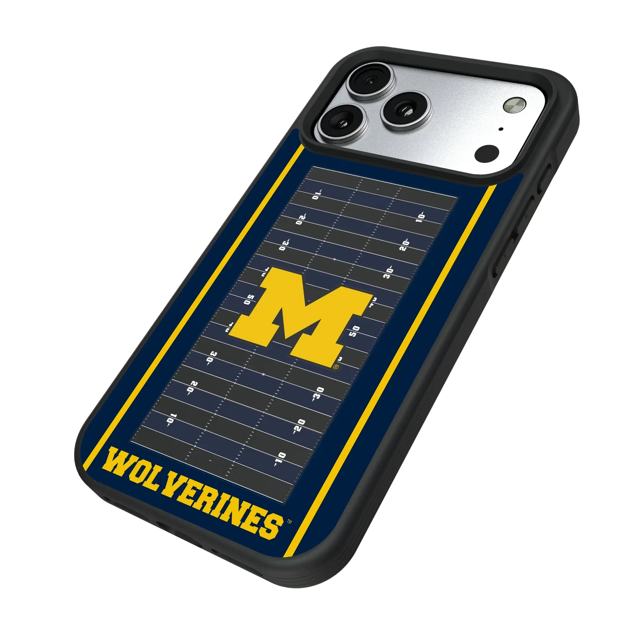 University of Michigan Wolverines Field Bump Phone Case