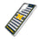 University of Michigan Wolverines Field Clear Phone Case for Samsung Galaxy