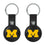 University of Michigan Wolverines Insignia Black Airtag Holder 2-Pack