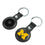 University of Michigan Wolverines Insignia Black Airtag Holder 2-Pack
