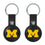 University of Michigan Wolverines Insignia Black Airtag Holder 2-Pack