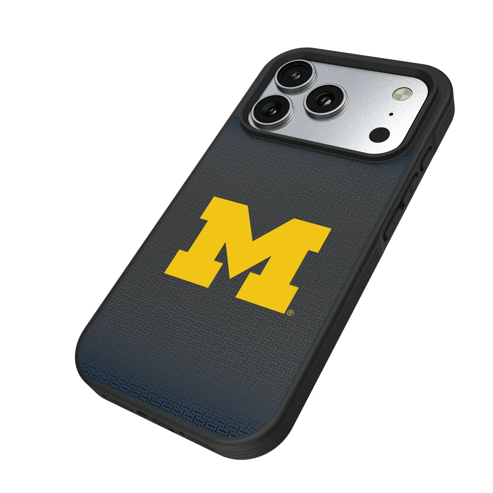 University of Michigan Wolverines Linen Bump Phone Case