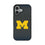 University of Michigan Wolverines Linen Bump Phone Case