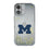 University of Michigan Wolverines Linen Glitter Phone Case