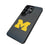 University of Michigan Wolverines Linen MagSafe Compatible Phone Case for Samsung Galaxy