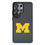 University of Michigan Wolverines Linen MagSafe Compatible Phone Case for Samsung Galaxy