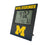 University of Michigan Wolverines Linen Wall Clock