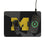 University of Michigan Wolverines Monocolor Tilt 15-Watt Wireless Charger and Mouse Pad