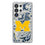 University of Michigan Wolverines Paisley Clear Phone Case for Samsung Galaxy