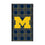 University of Michigan Wolverines Plaid 5000mAh Flat Powerbank