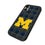 University of Michigan Wolverines Plaid MagSafe Compatible Phone Case for Apple iPhone