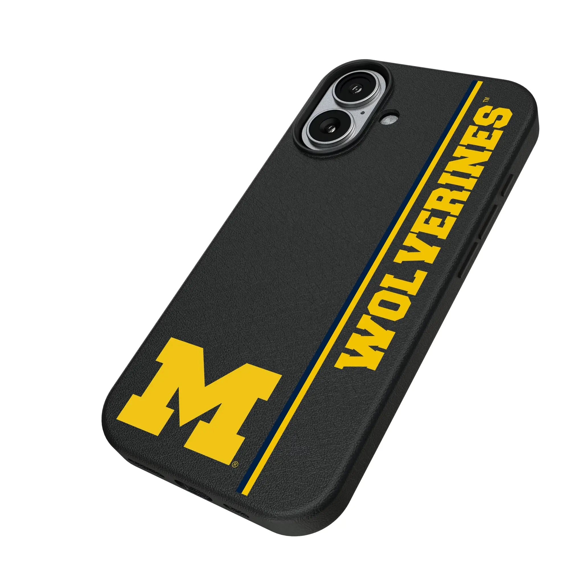 University of Michigan Wolverines Sidebar MagSafe Compatible Phone Case for Apple iPhone