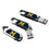 University of Michigan Wolverines Solid USB 32GB Clip Style Flash Drive