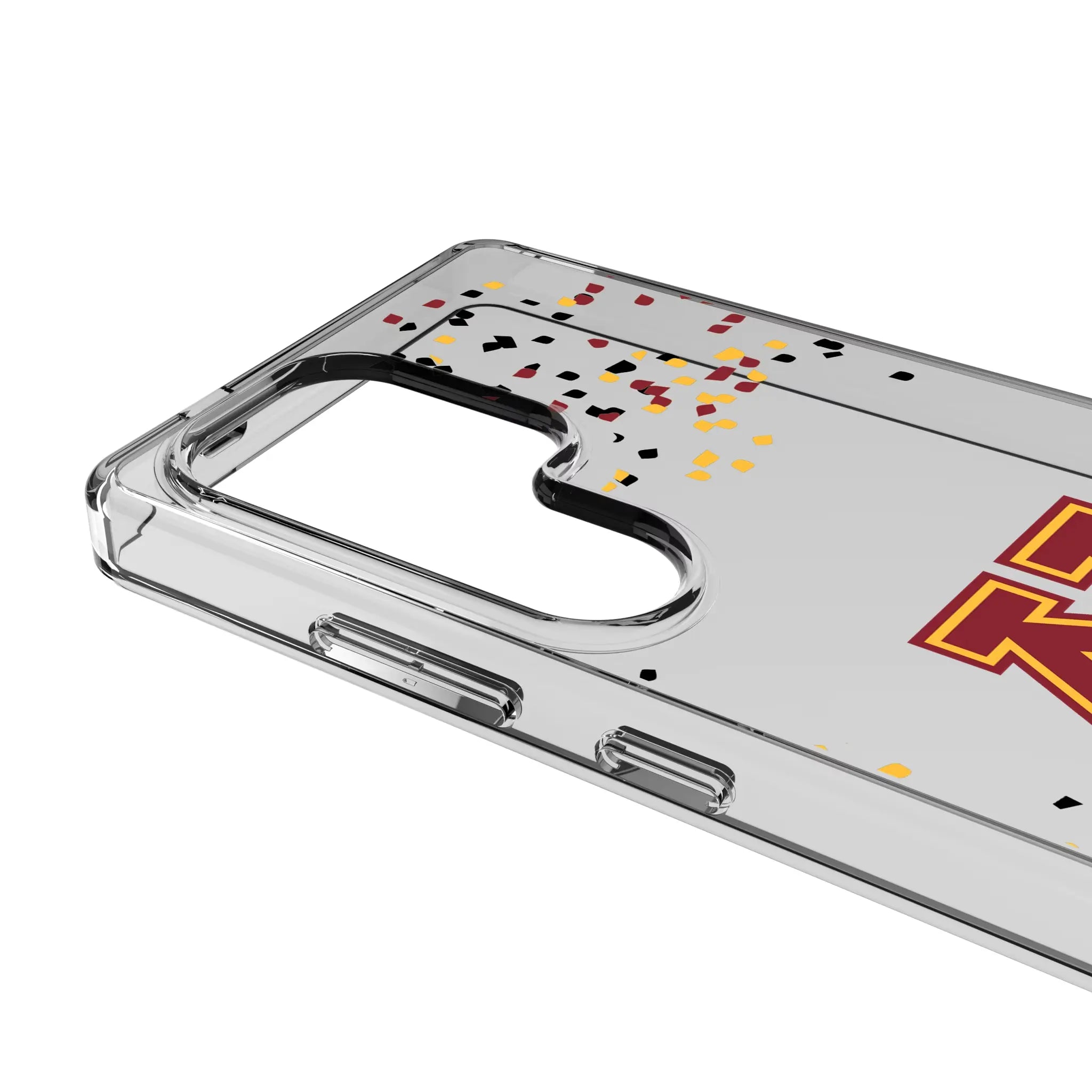 University of Minnesota Golden Gophers Confetti Clear Phone Case for Samsung Galaxy