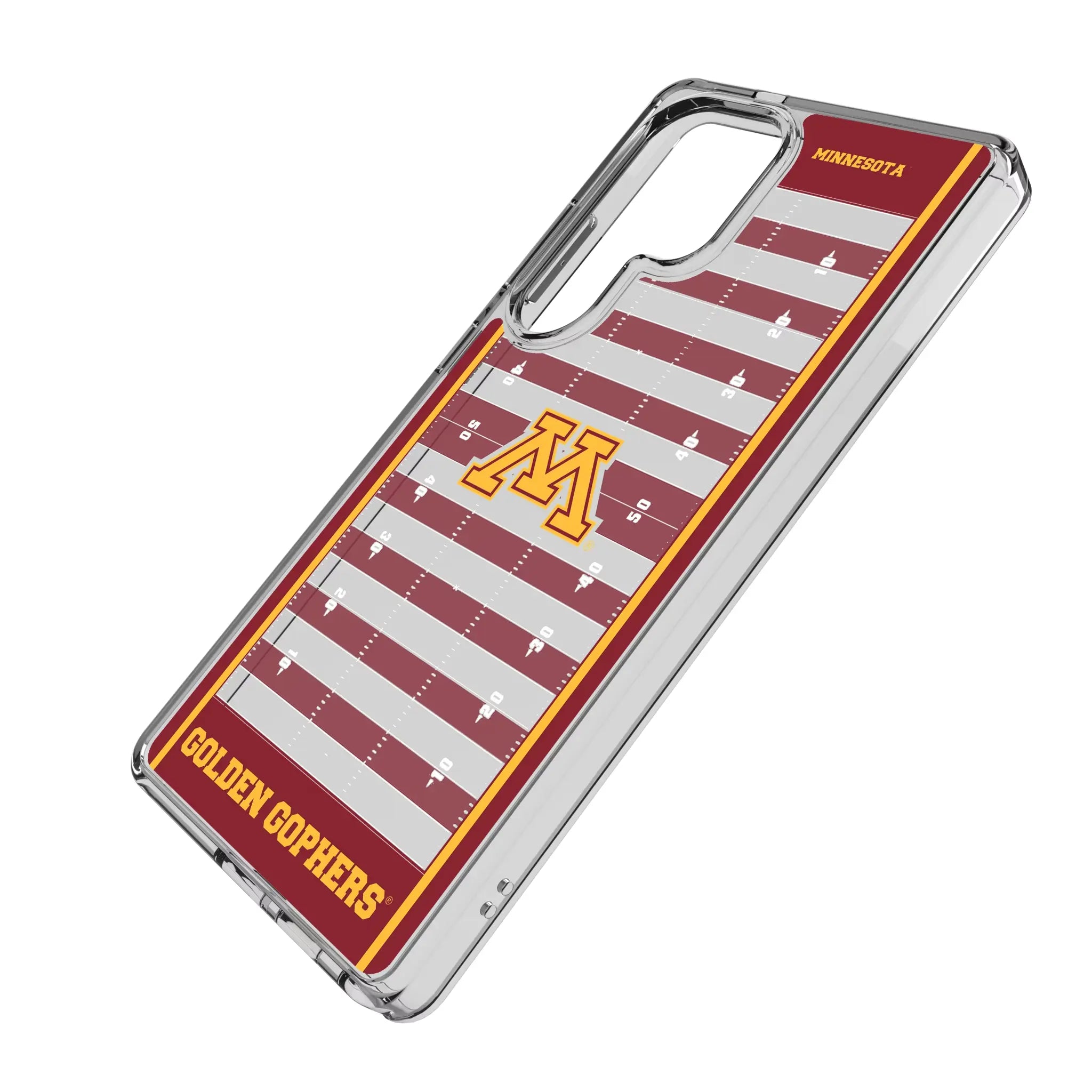 University of Minnesota Golden Gophers Field Clear Phone Case for Samsung Galaxy