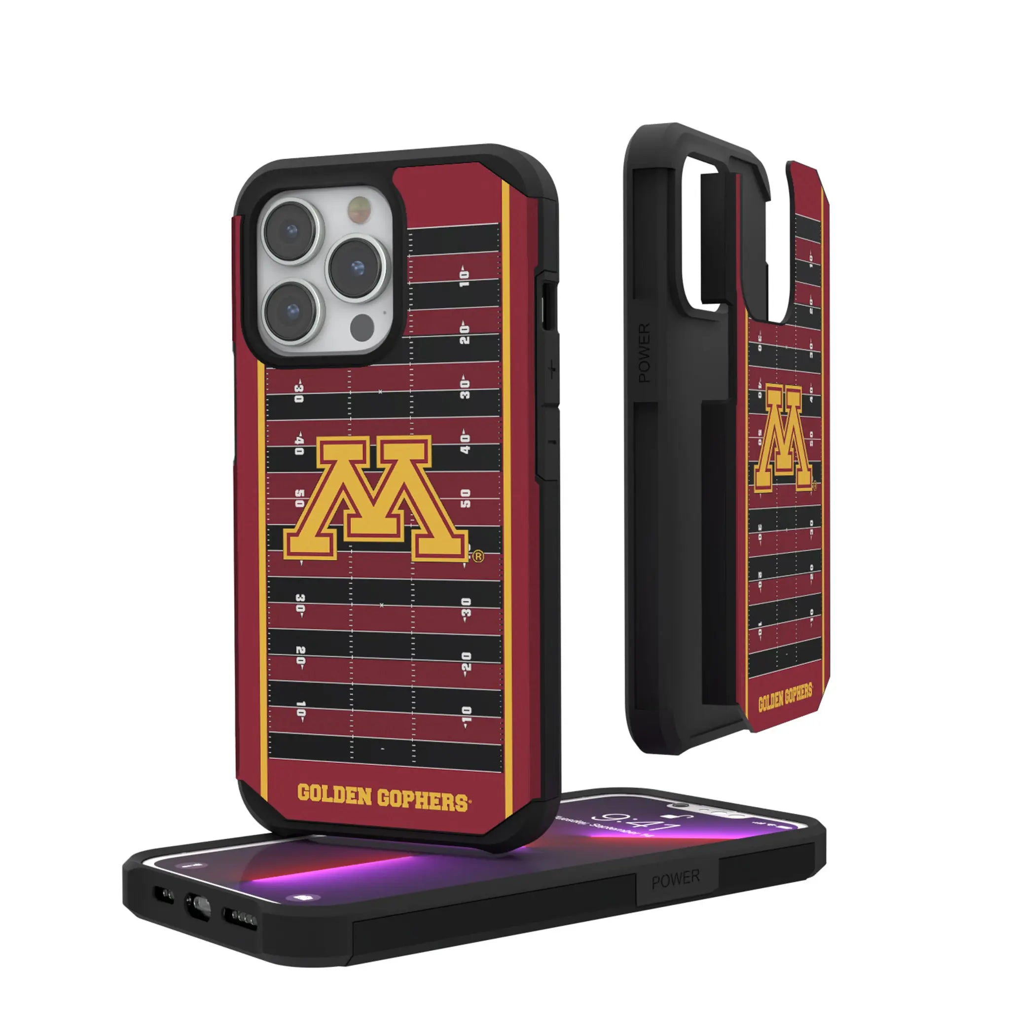 University of Minnesota Golden Gophers Field Rugged Phone Case