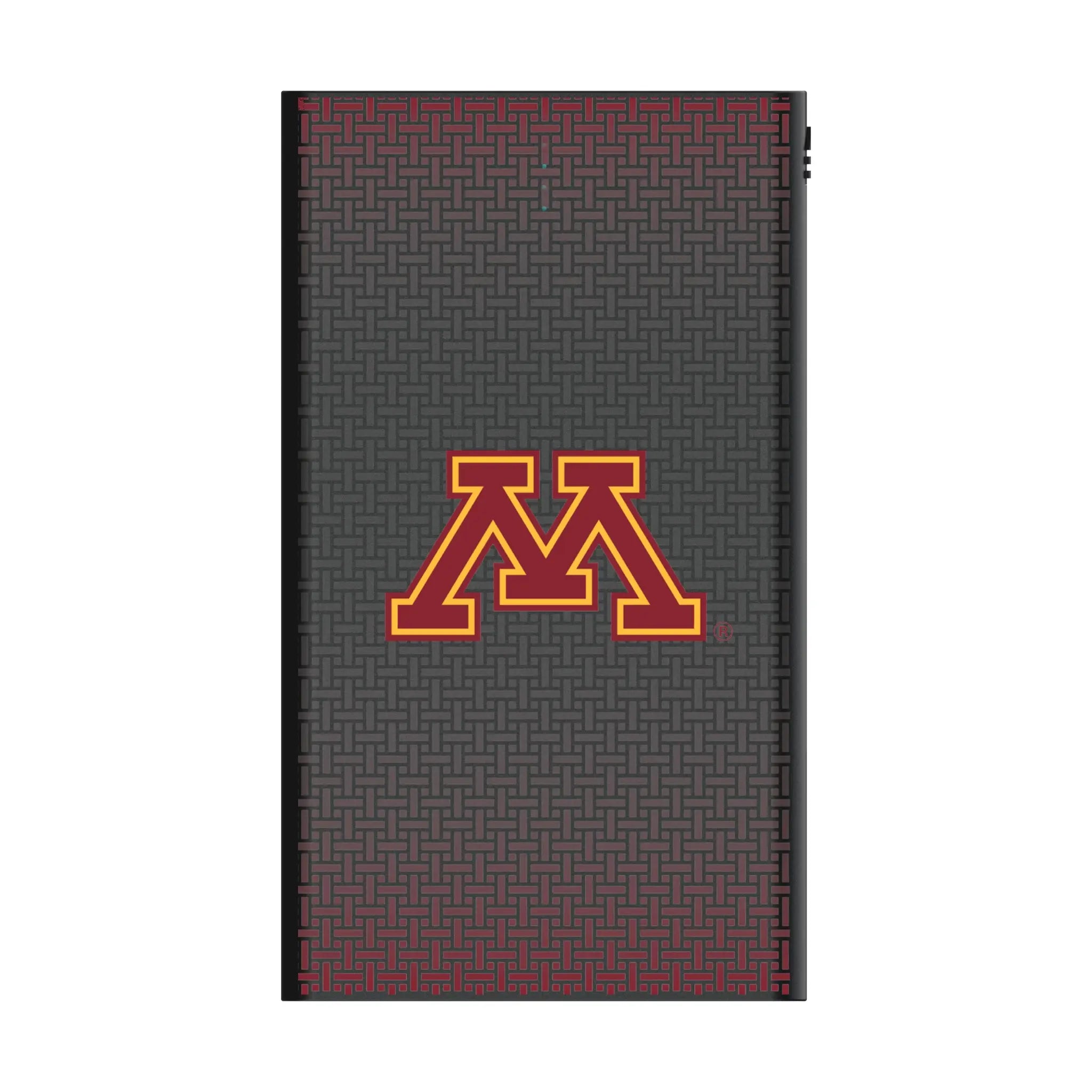 University of Minnesota Golden Gophers Linen 5000mAh Flat Powerbank