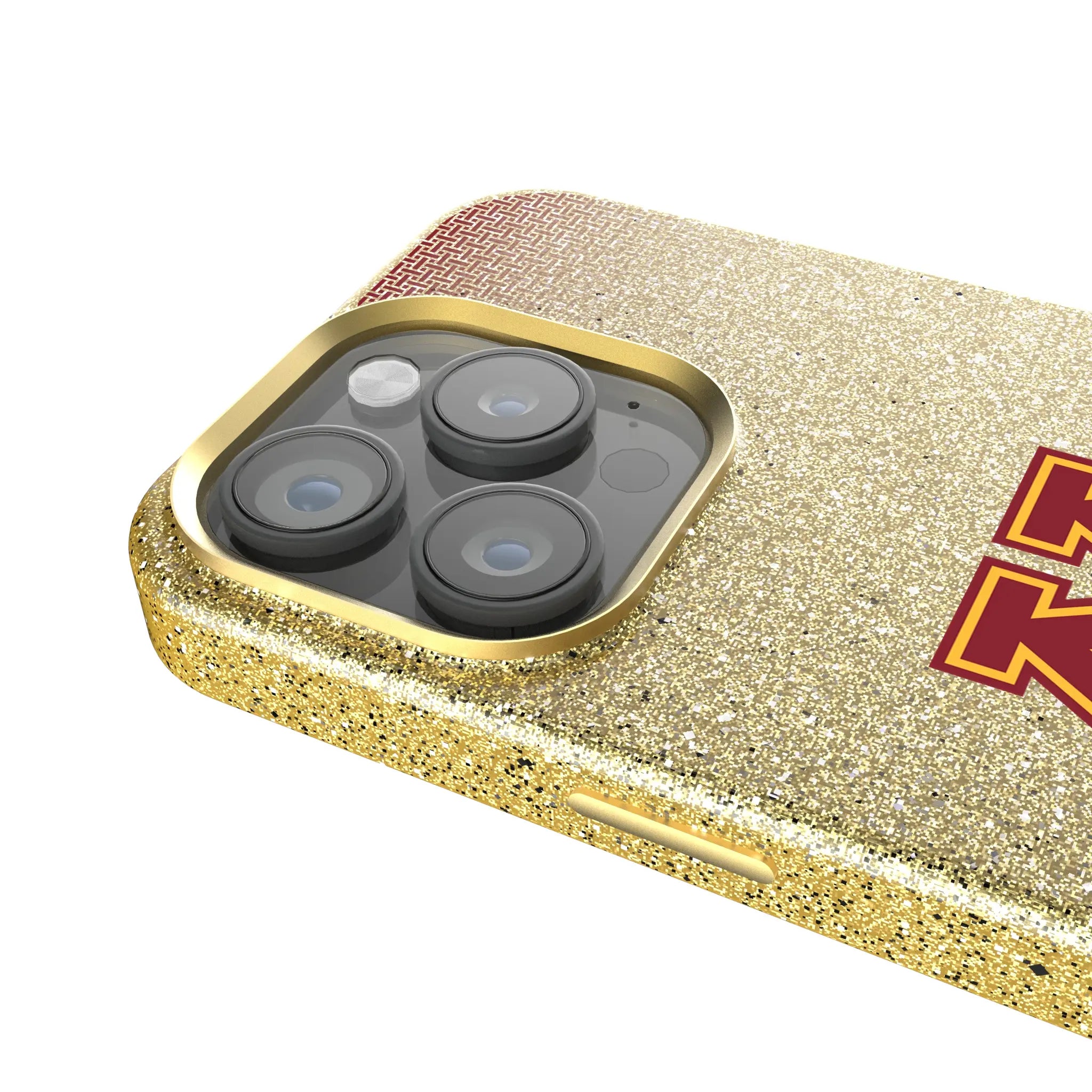 University of Minnesota Golden Gophers Linen Bling Phone Case for Apple iPhone